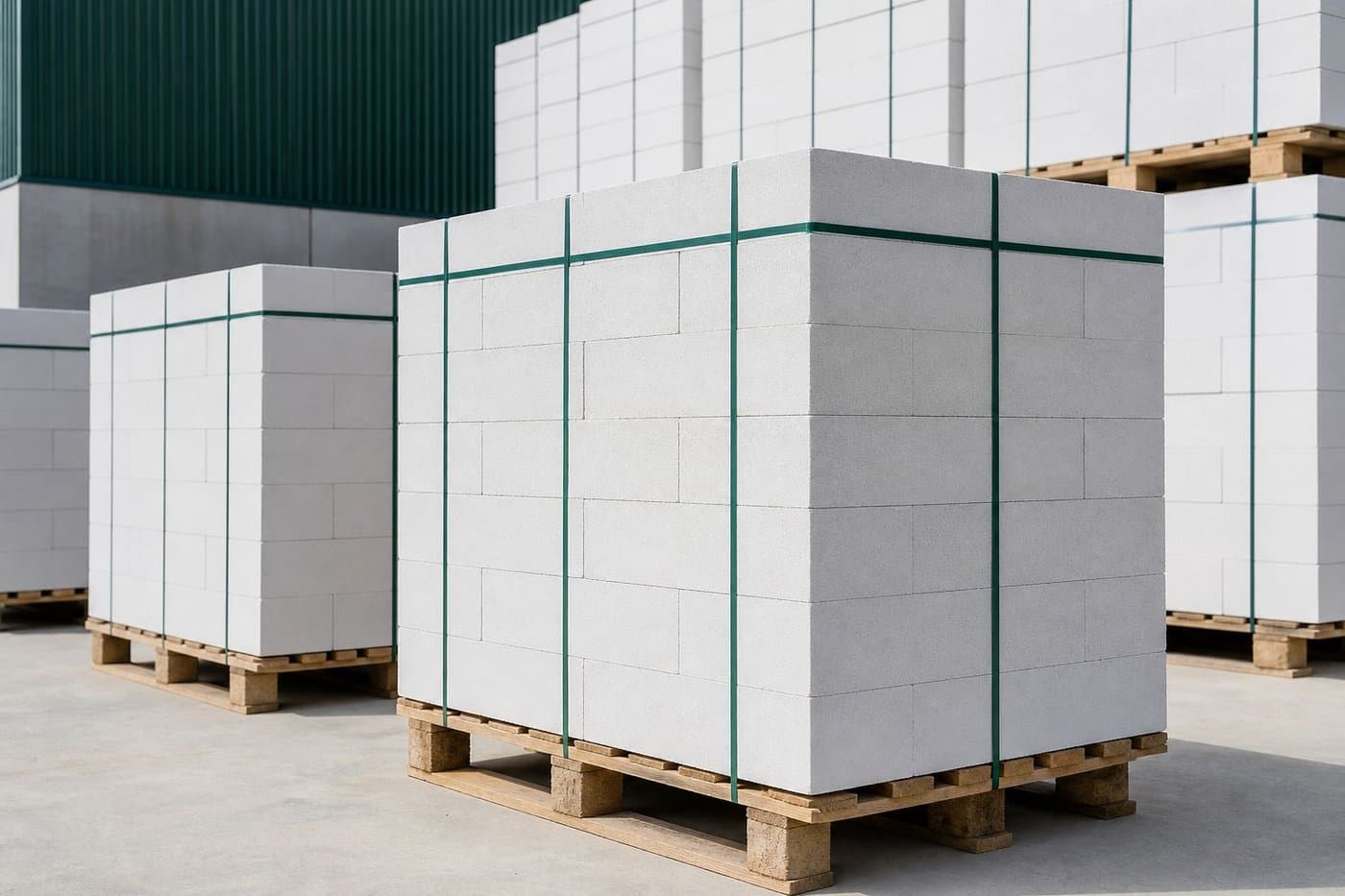 Yutong gazbeton blok paletleri